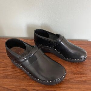 Troentorps Black Clogs EU 40